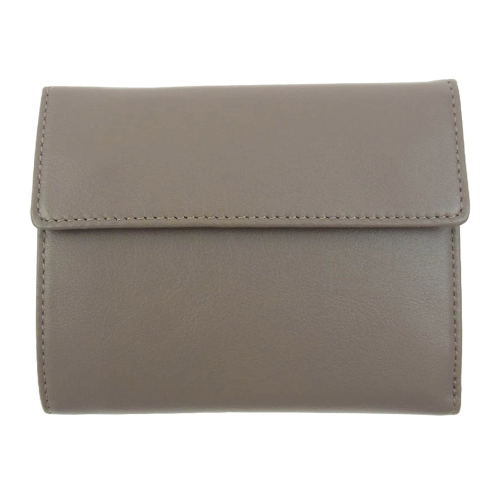SOPHNET. ソフネット SOPH-242087 LEATHER WALLET レザーウォレット ベージュ系【極上美品】【中古】