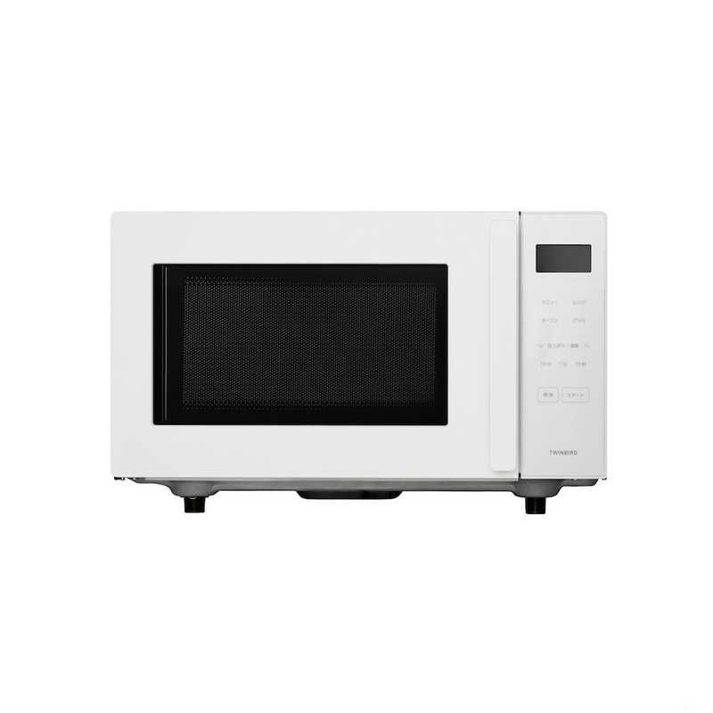 未開梱 ツインバード TWINBIRD センサー付フラットオーブンレンジ 16L ホワイト DR-E216W