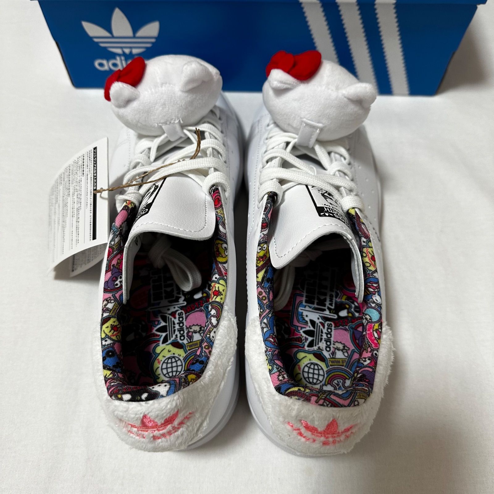 新品24.5㎝アディダス スタンスミス スニーカー ハローキティ