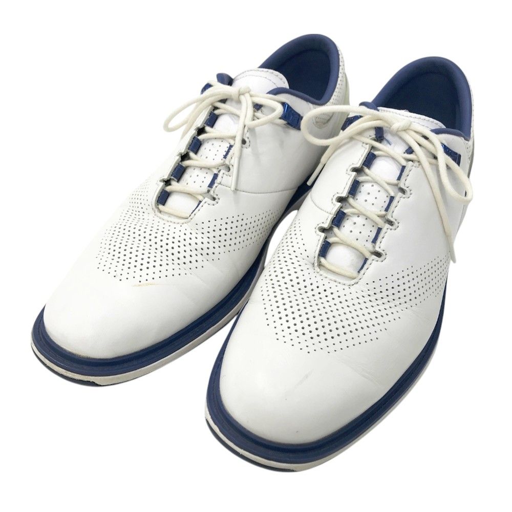 極美品 NIKE ナイキ ジョーダンADG4 ゴルフシューズ スパイクレス 灰白 NIKE GOLF ナイキゴルフ JORDAN ADG 4 DM0103-100 スパイクレス