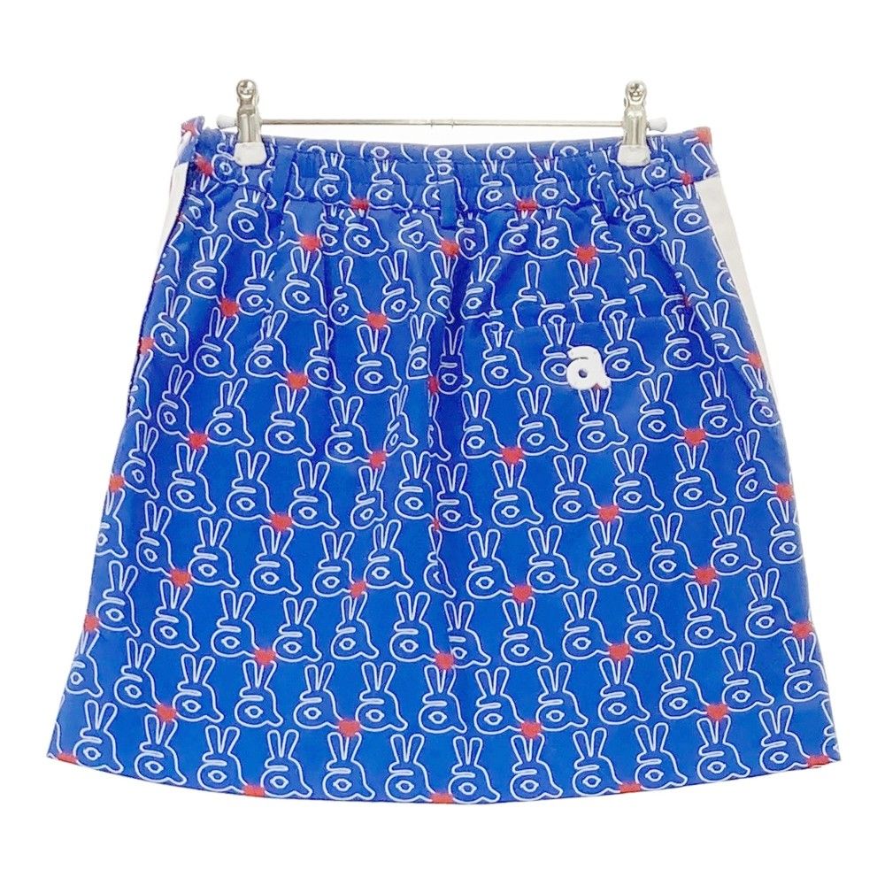 サイズ：40 ARCHIVIO アルチビオ スカート 総柄 ブルー系