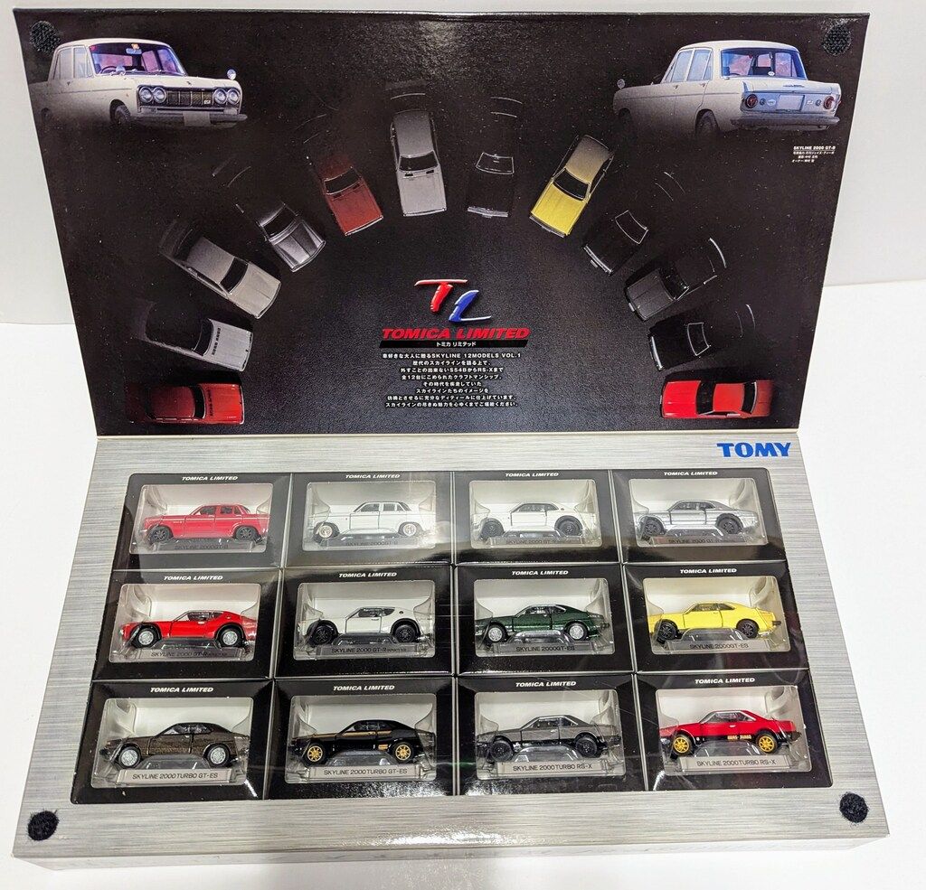 トミー TOMICA LIMITED NISSAN SKYLINE 12MODELS VOL.1 - メルカリ