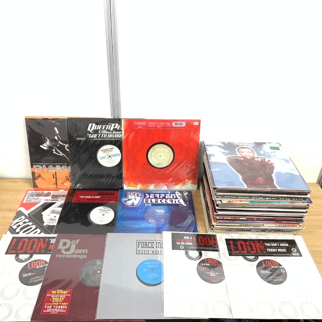 レコードまとめ売り （DJレコード まとめ売り 約100枚〜110枚