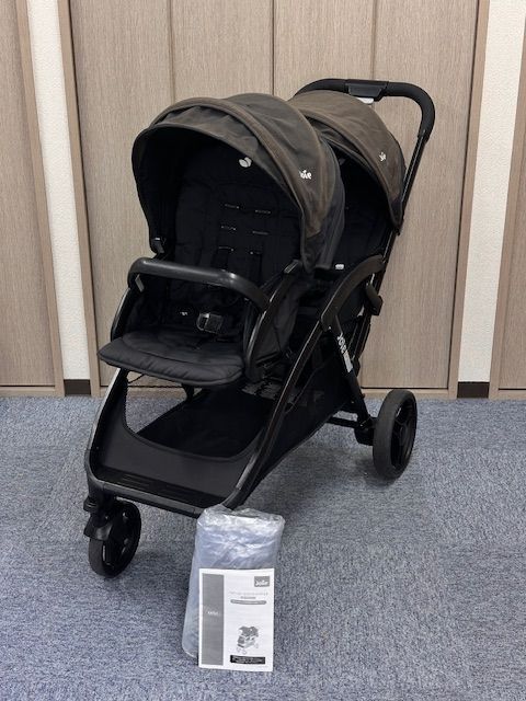 【クリーニング済】Joie エヴァライトデュオ 黒 joieエヴァライトデュオ