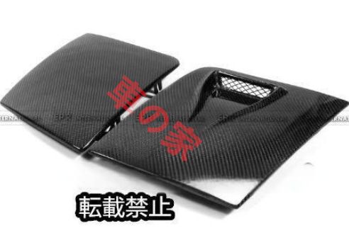 MiataマツダMX5 NA 改造フロントヘッドライトカバー 開口エアダクト