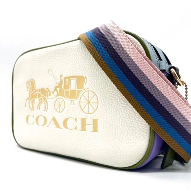 新品　未使用　COACH コーチ ショルダーバッグ　バッグ　馬車　ホース 未使用級<!-利用不可文字-!>COACH ショルダーバッグ ホース 馬車