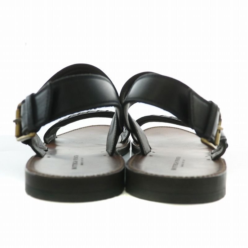 ボッテガヴェネタ BOTTEGA VENETA サンダル レザー オープントゥ