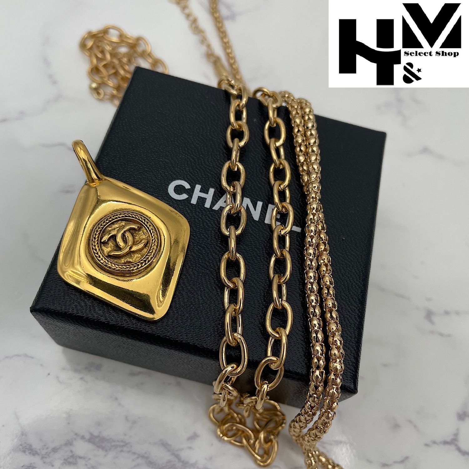 CHANEL ネックレスチャーム　ペンダントトップ 正規品【CHANEL】シャネル ネックレス チャーム ペンダントトップ