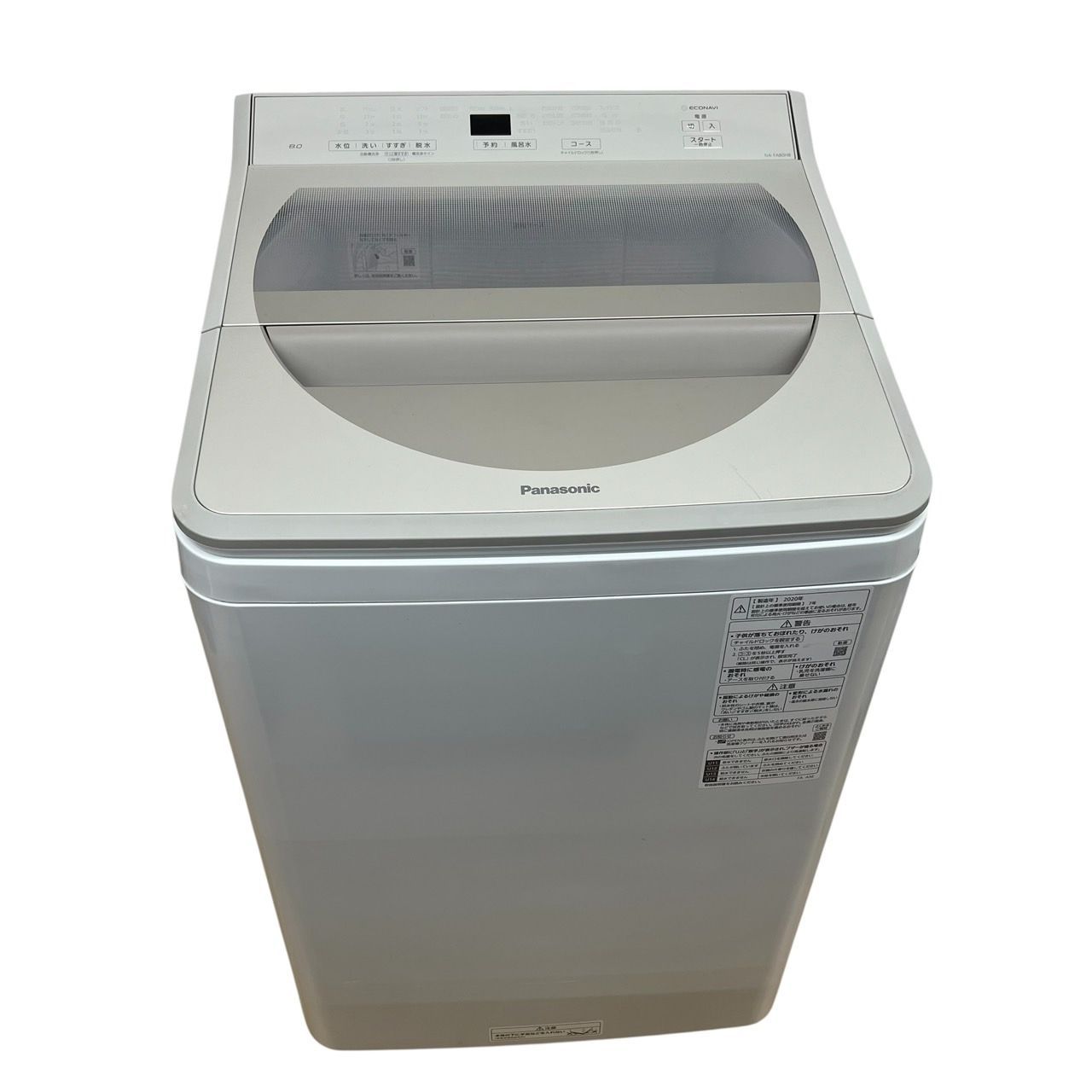 2021年製 Panasonic 全自動洗濯機 8kg NA-FA80H8