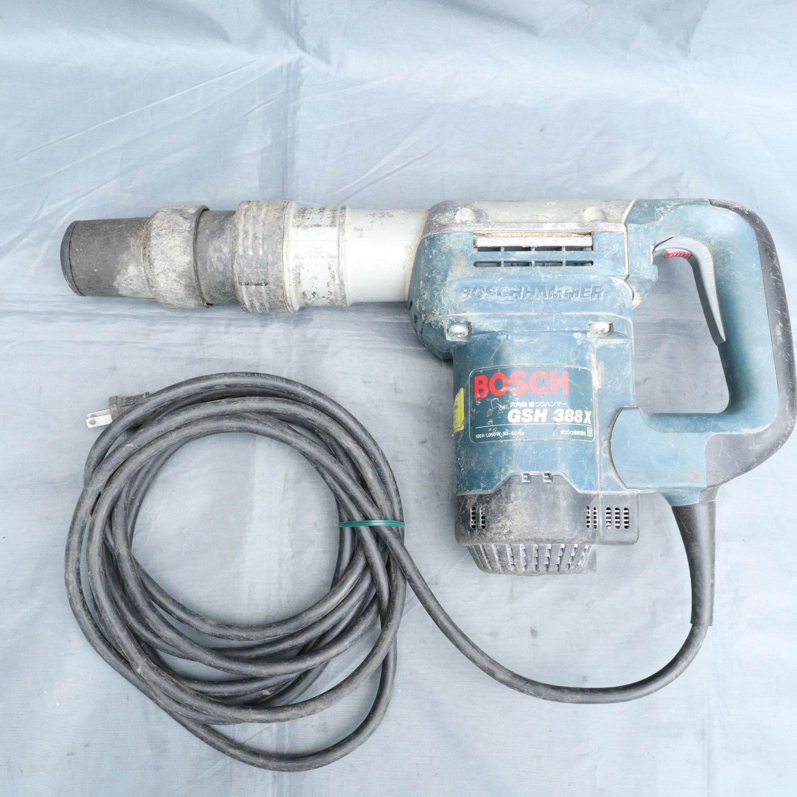 【新でん】 ボッシュ 電動ハンマー GSH388 【中古】 BOSCH ボッシュ SDS-max 破つりハンマー 本体のみ 打撃力10J 1050W