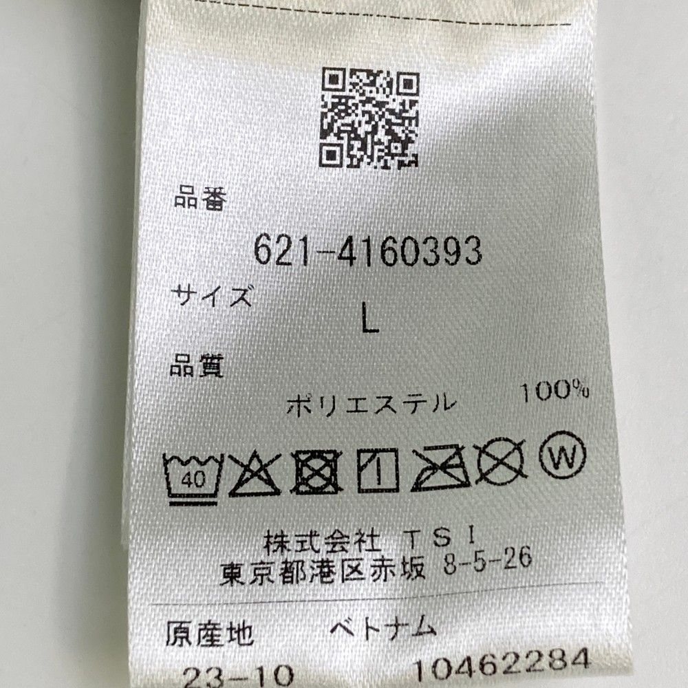 サイズ：L PING ピン 2024年モデル 半袖ポロシャツ 総柄 グレー