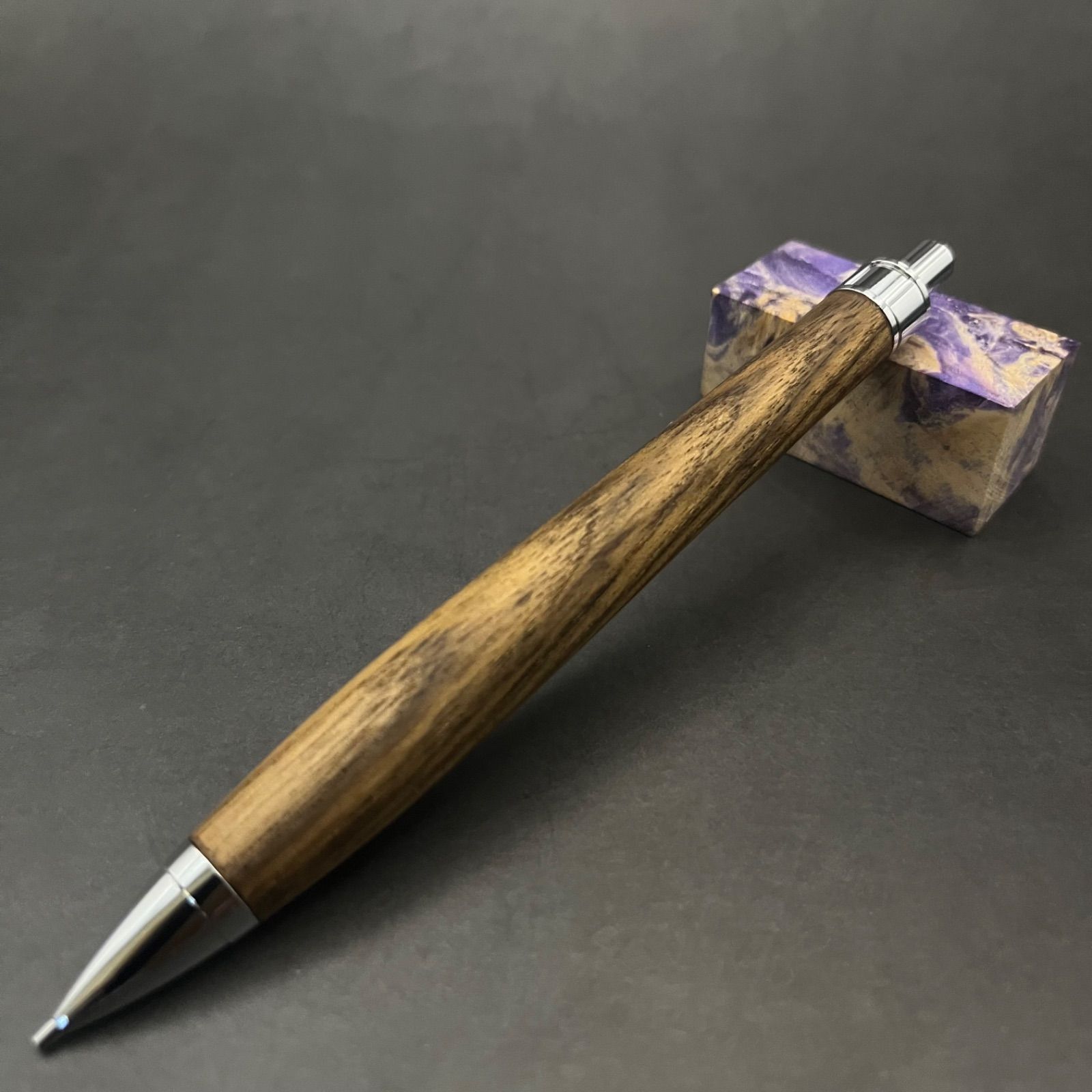 やまだ工房 木軸シャープペンシル 黒柿 - メルカリ