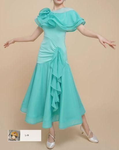 新品未使用 新作 ダンスウェア ラテンダンス 舞台 発表会 ダンス