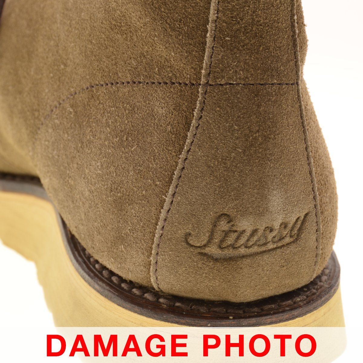 STUSSY】ST-001 スウェードチャッカブーツ チャッカブーツ 0 St CHUKKA