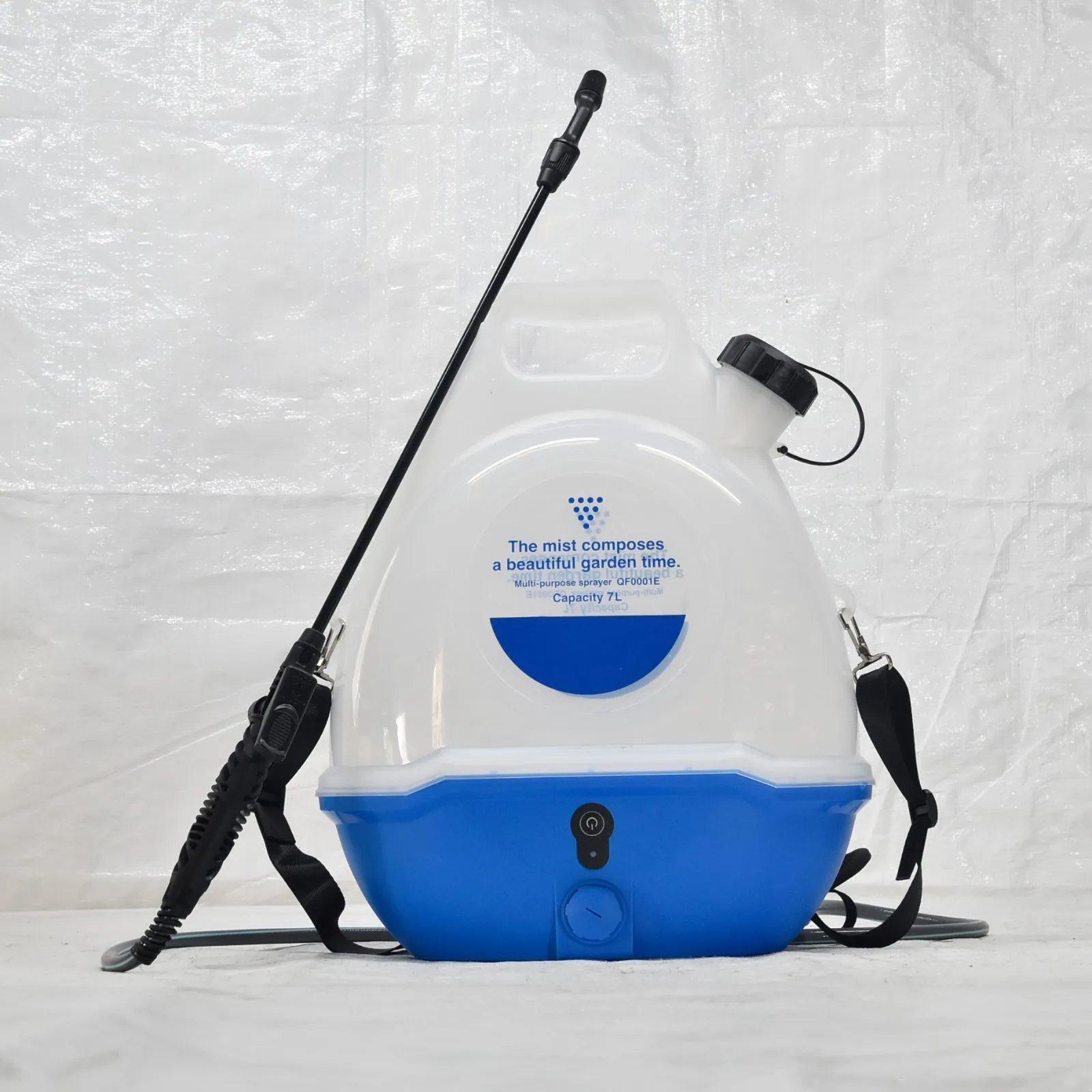 園芸用品 【新品】【未使用】 電動噴霧器 噴霧器 7L ブルー 電動 充電 