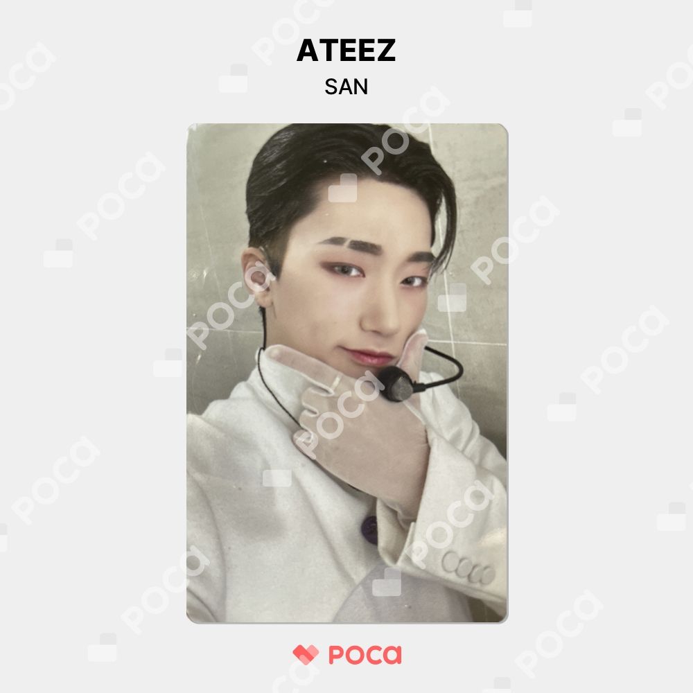 ATEEZ SPIN OFF makestar  ヨントントレカ　セット ATEEZ MAKESTAR MUSICART 対面ヨントントレカ 16枚セット - メルカリ