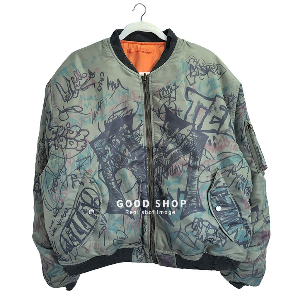 MOWALOLA GRAFFITI BOMBER JACKERT ジャケット・アウター