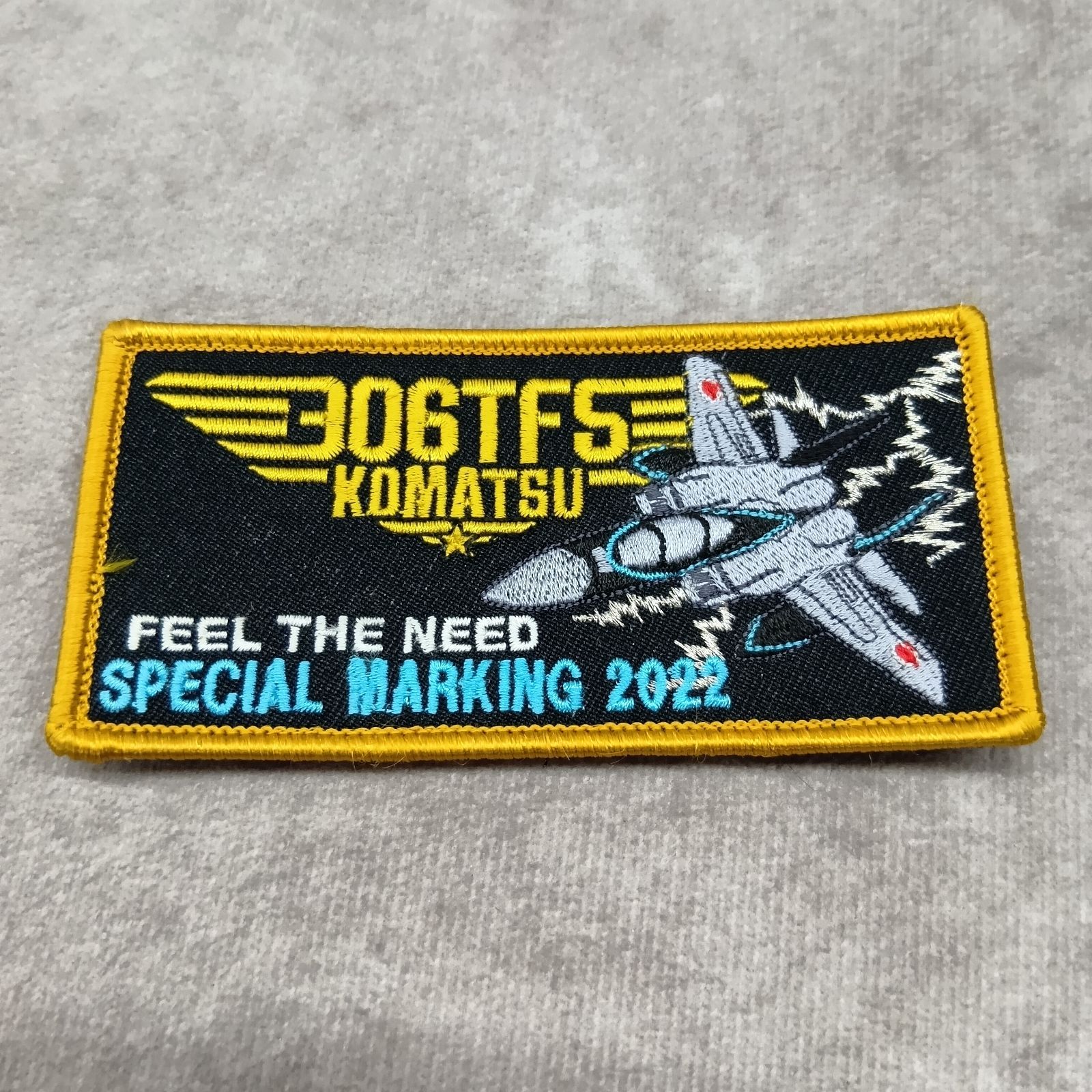 航空自衛隊小松基地 第306飛行隊 306TFS ワッペン パッチ 2022年