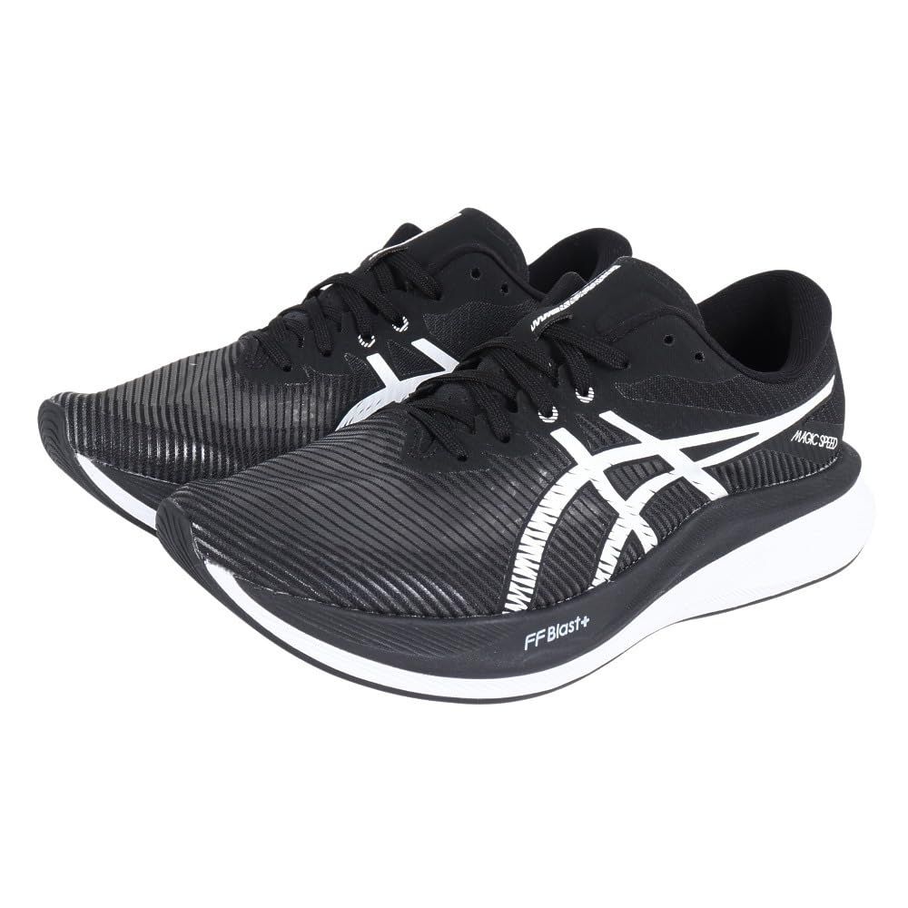 [アシックス] ランニングシューズ MAGIC SPEED 3 メンズ [001(ブラック/ホワイト)] [27.0 cm 2E]