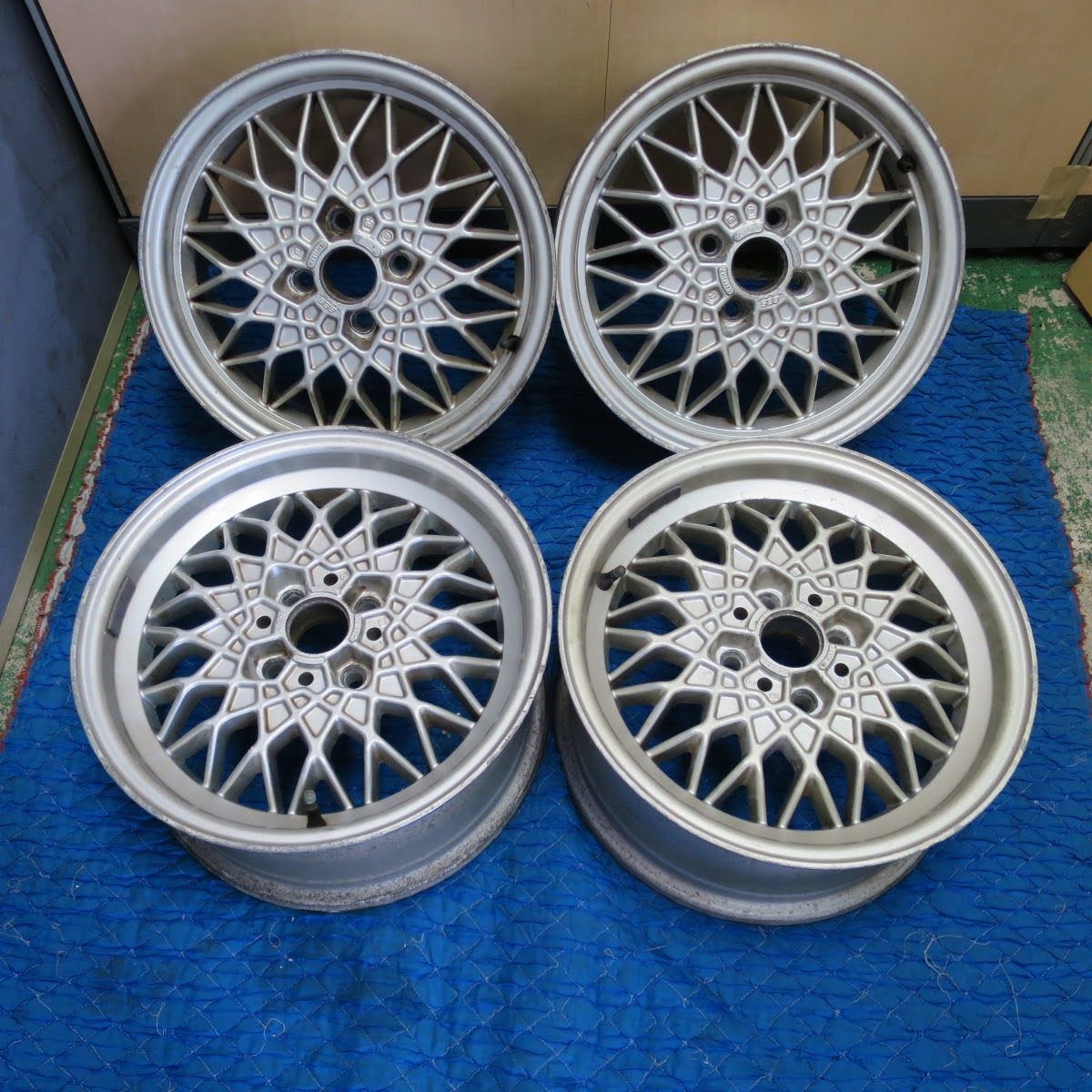 超 ゴルフ2等 BBS ホイール 西ドイツ製 15インチ 15×6J 15×7J PCD100 4H 5101001シホ