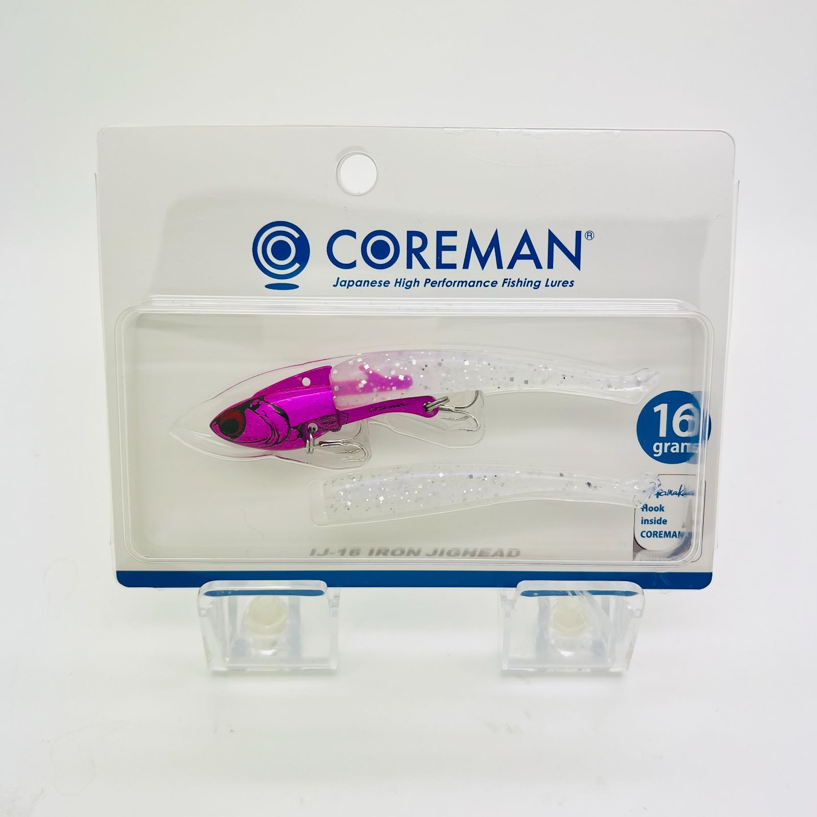 新品 COREMAN コアマン IJ16 IJ-16 ピンクヘッド ケイムラパール #064