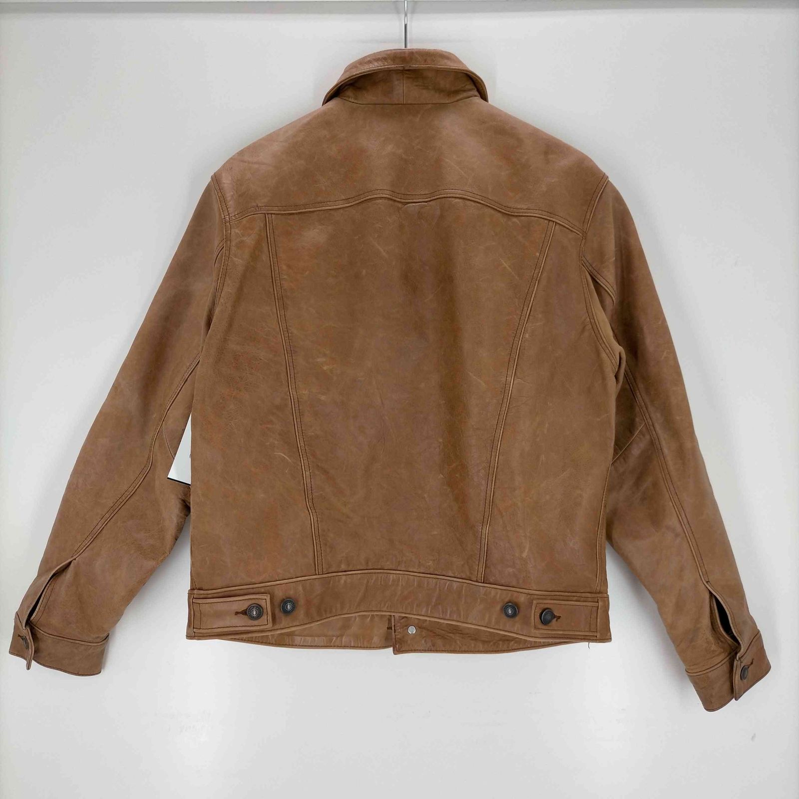 90s old gap レザートラッカージャケット 3rdタイプ old gap レザージャケット 90s オールドギャップ - メルカリ