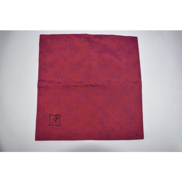 茶道具 帛紗 服紗 相伝八種地紋 紅梅重 2 徳斎 製 帛紗 正絹 茶道 袱紗 33-8590