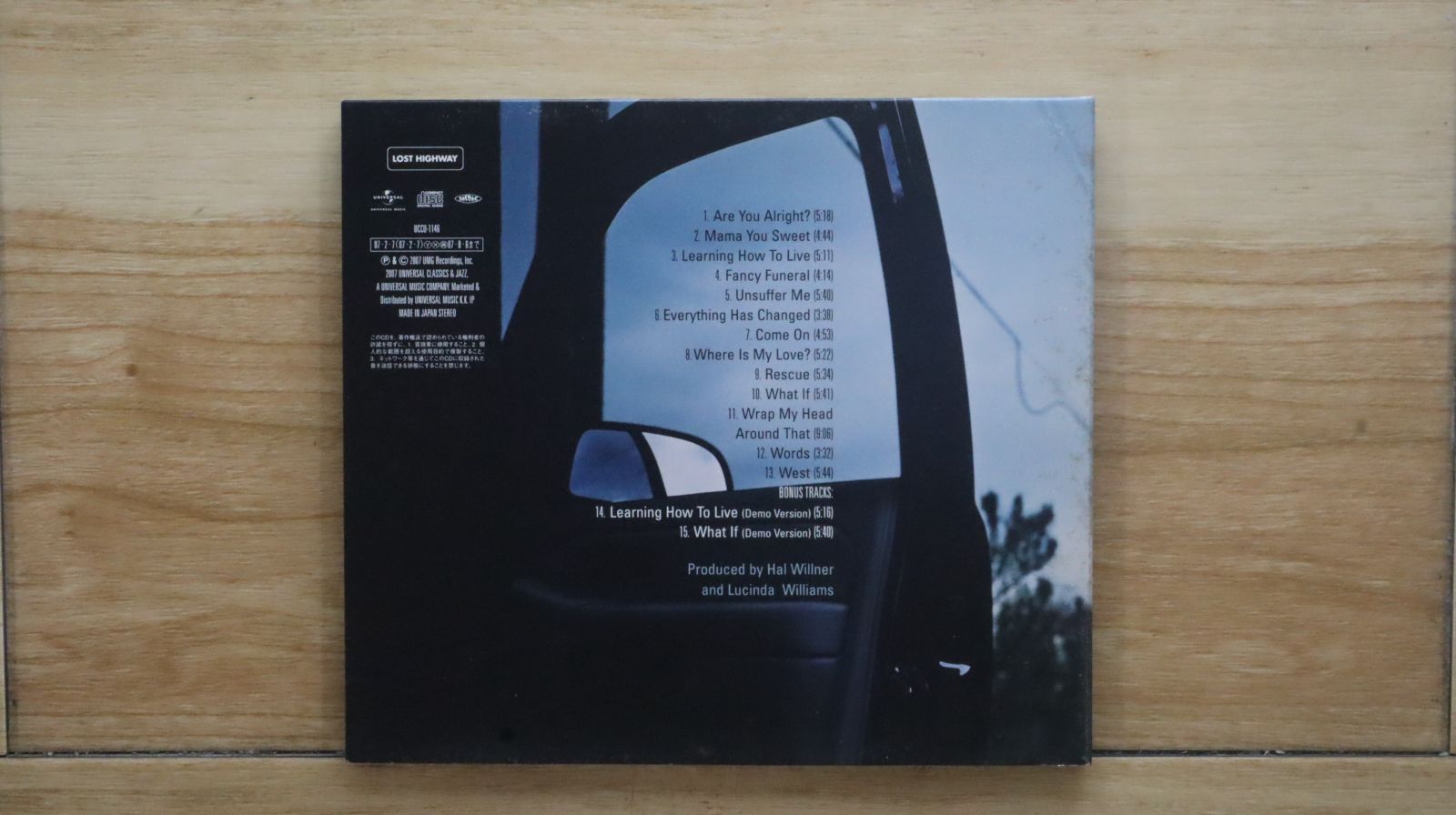 国内盤CD☆ルシンダ・ウィリアムス/Lucinda Williams□ ウエスト