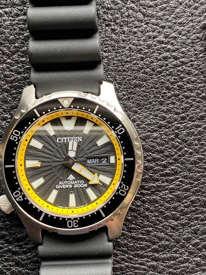 日本未発売 シチズン プロマスター FUGU NY0130-08E 自動巻 日本未発売 シチズン プロマスター FUGU NY0130-08E 自動巻