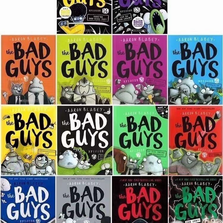 【新品未使用】The bad guys 14册 洋書　英語　英語勉強　キッズ英語#602