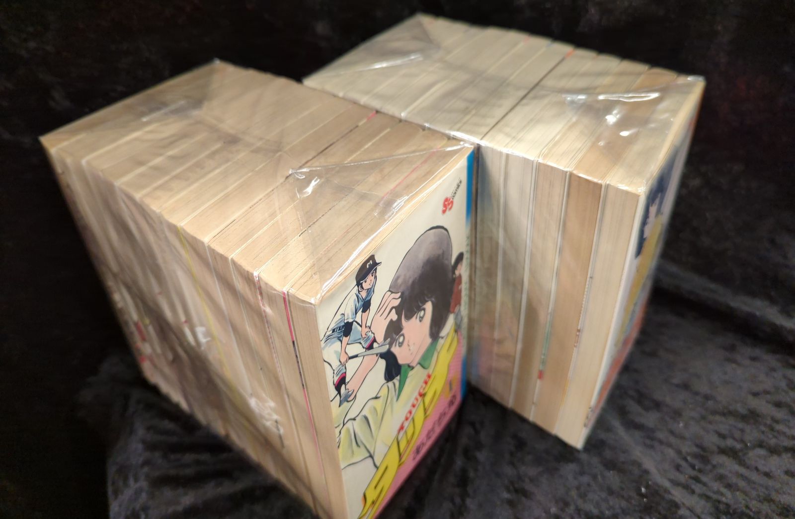 タッチあだち充 全26巻第28回小学館漫画賞受賞『透明ブックカバー