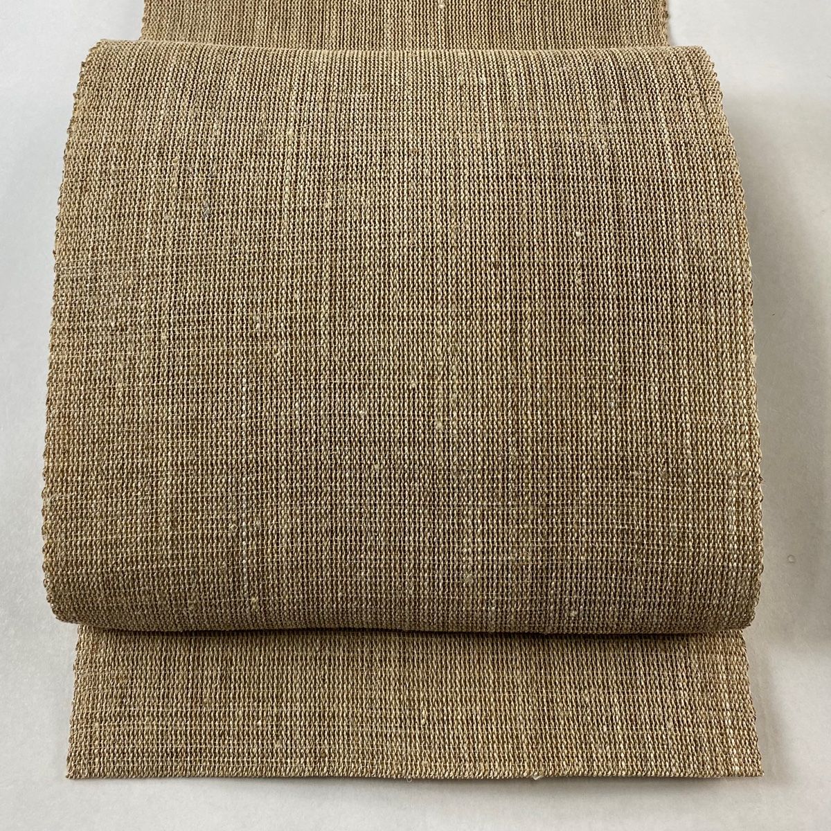 名古屋帯 美品 逸品 八寸名古屋帯 松葉仕立て 夏帯 トンネル仕立て