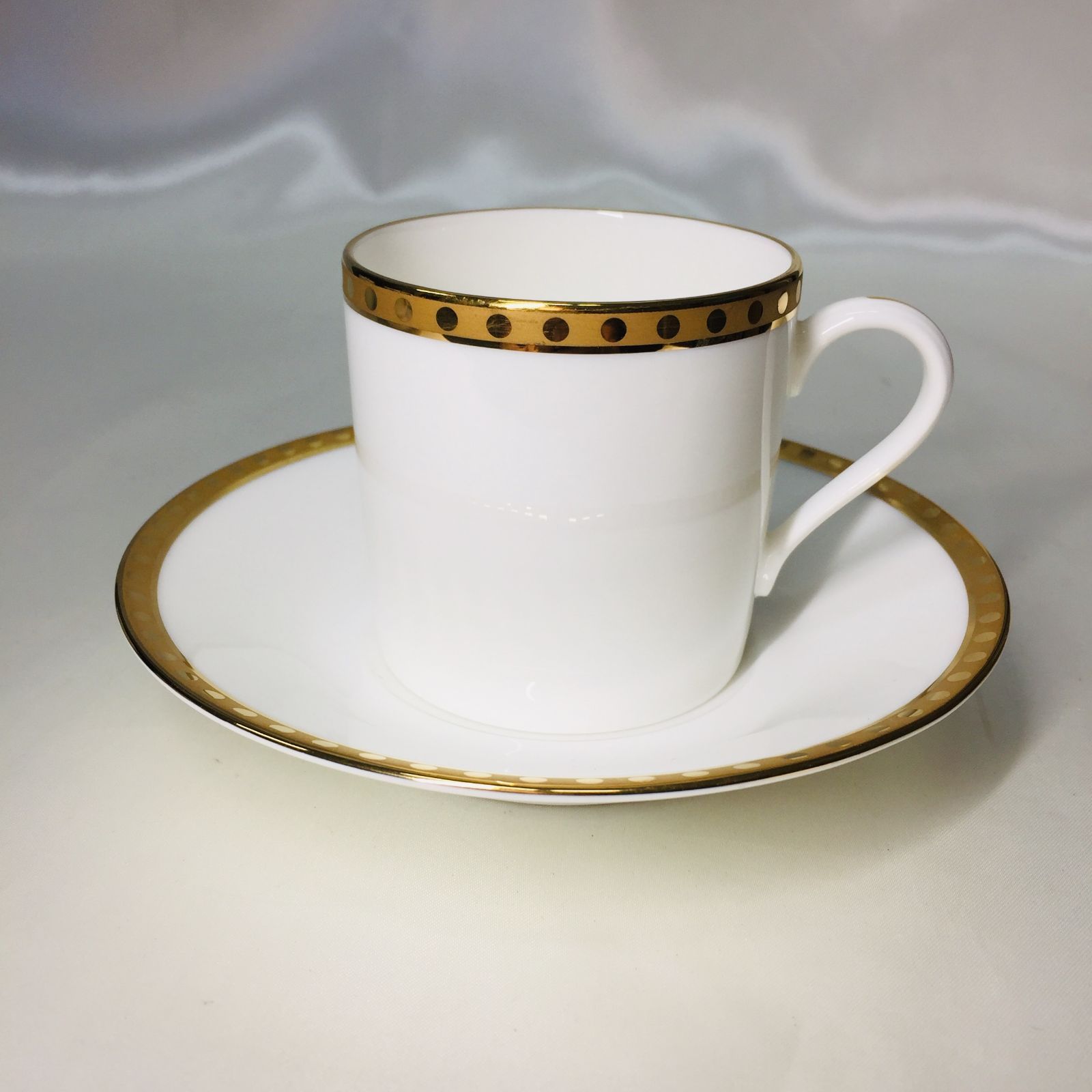 ティファニー コーヒーカップ 2客セット カップ&ソーサー 未 ティファニー コーヒーカップ 2客セット カップ&ソーサー 未
