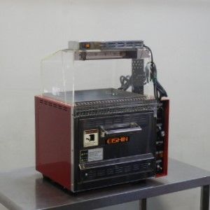 2010年製 エイシン YG-20R 焼きいも器 W430D345H480mm 100Ｖ 1.25kw 24kg 照明付アクリルフード付属 石焼き芋 やきいも 機