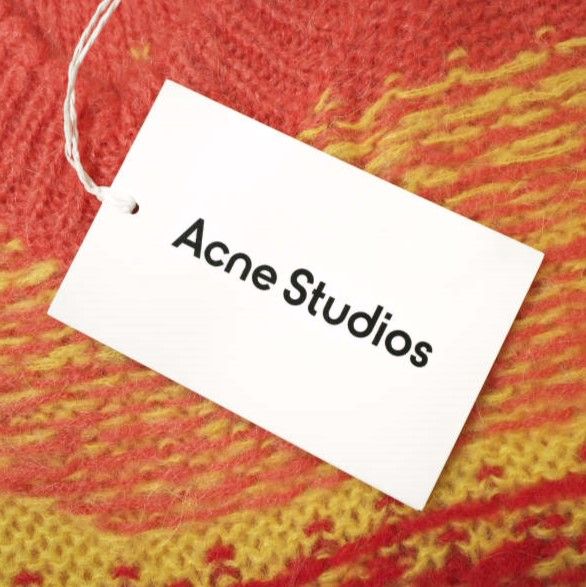 acne studios ベロアニット 新品 Acne Studios アクネストゥディオズ 22AW イタリア製