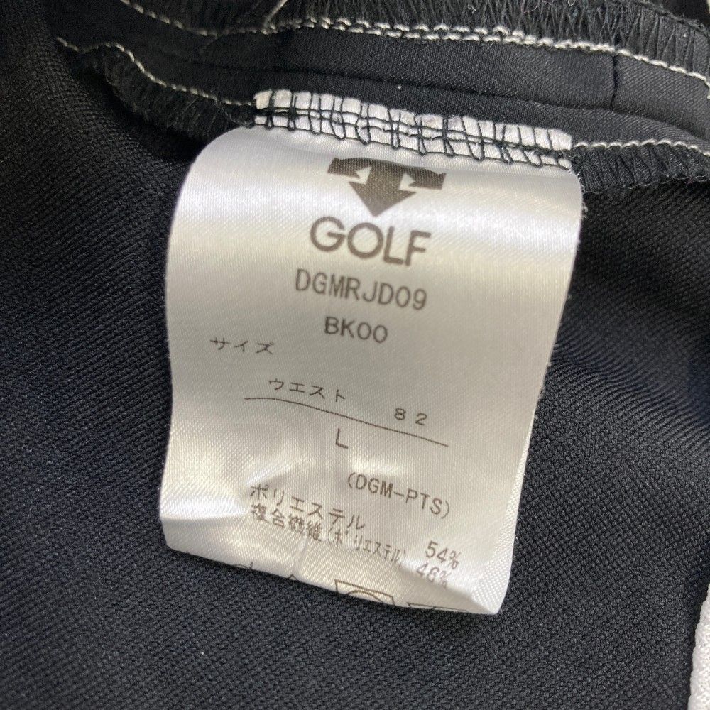 サイズ：L DESCENTE GOLF デサントゴルフ  ロングパンツ  ブラック系 [240101422469] ゴルフウェア メンズ ストスト DESCENTE GOLF BASIC SERIES PT-ZERO ロングパンツ 24SS
