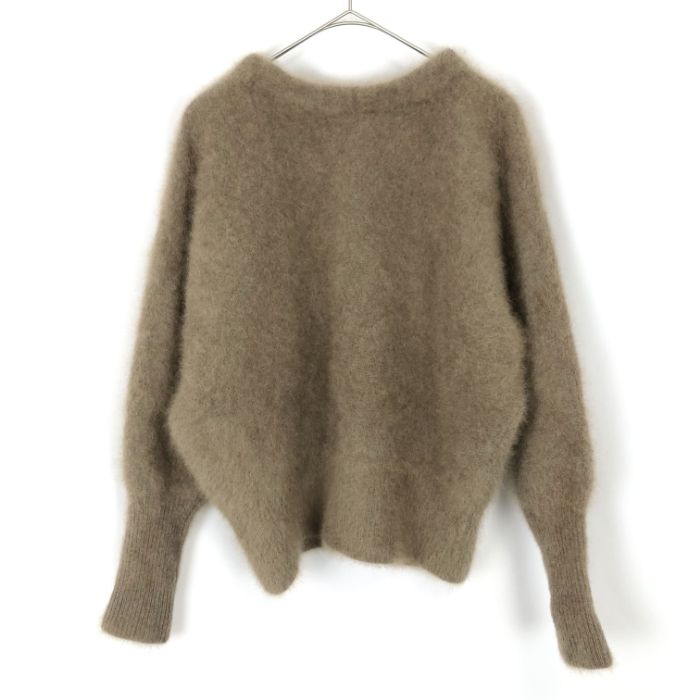マルティニーク　FURRY 2WAYカーディガン ラクーン　ニット マルティニーク martinique FURRY 2WAYカーディガン ラクーン ニット