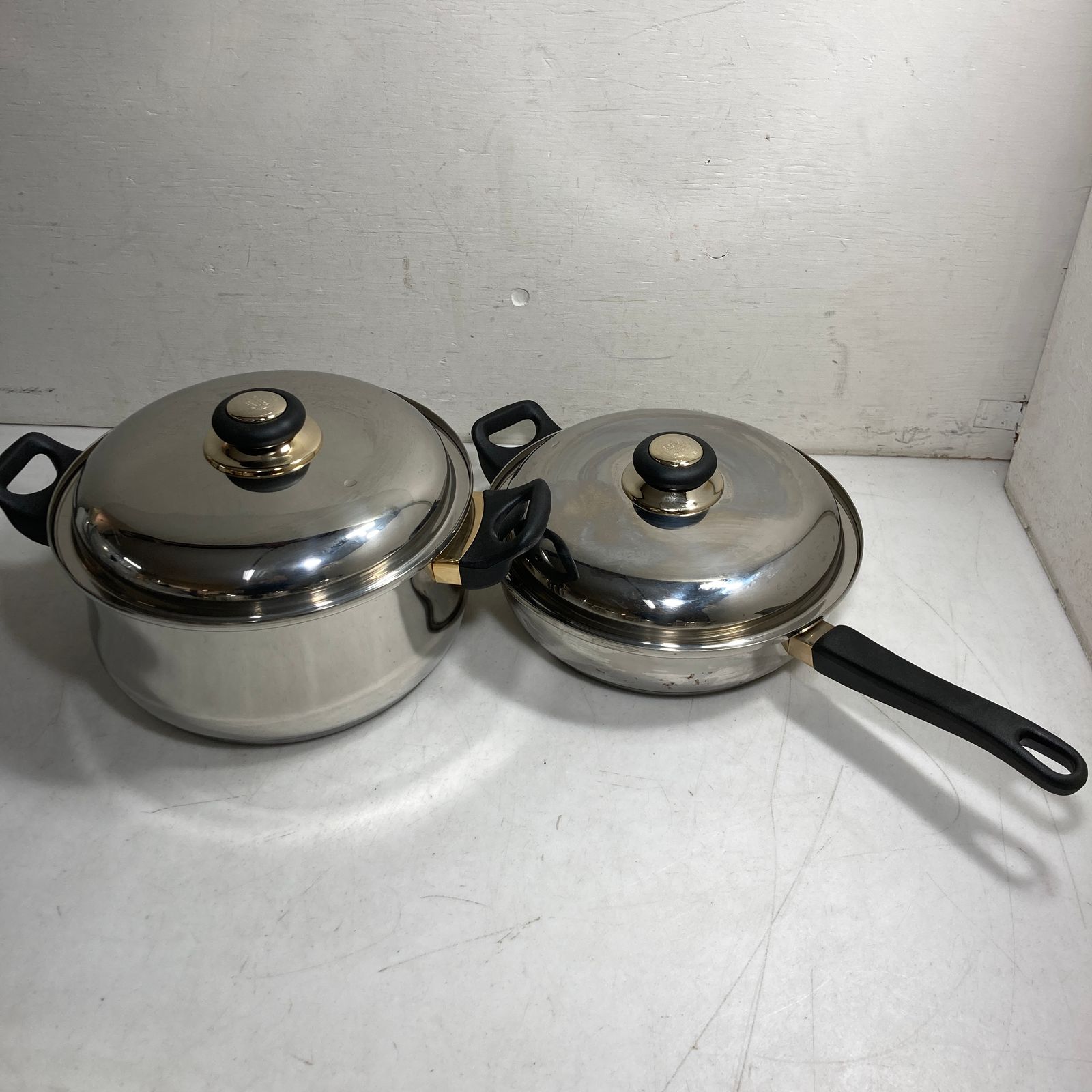 ☆ EUROCOOK ユーロクック ステンレス鍋 5点セット 鍋 Φ16㎝ 蓋つき