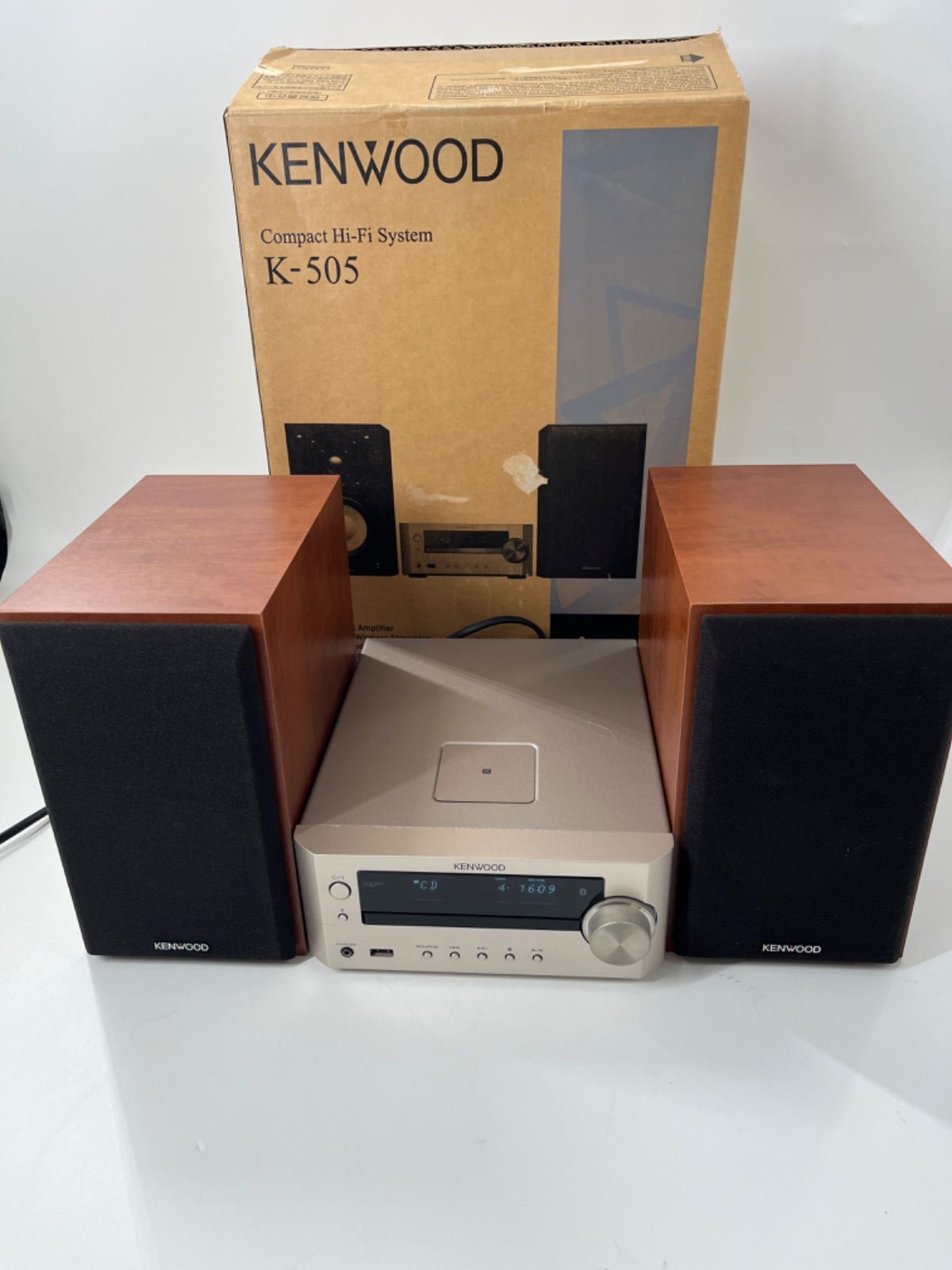 中古】KENWOOD CLX-80-R コンパクトHi-Fiシステム レッド 中古】（非常