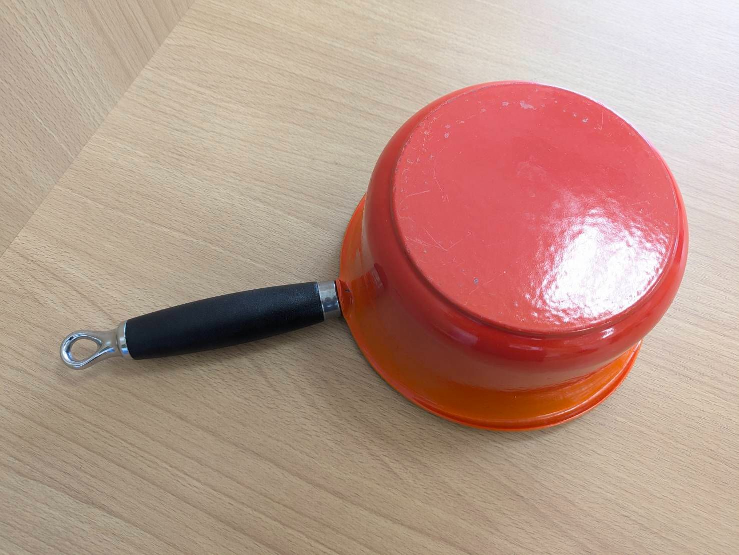 ル・クルーゼ ルクルーゼ ] Le Creuset 片手鍋 ソースパン 18cm 蓋付き