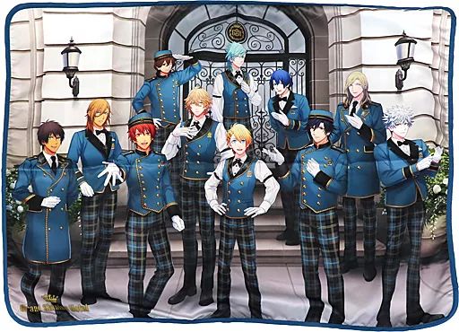 ブランケット　集合 Grand Shining Hotel ブランケット 「うたの☆プリンスさまっ♪×ダイバーシティプラザ東京×三井ショッピングパーク」 お買い上げレシートキャンペーン 当選品 中古】ブランケット 集合 Grand Shining Hotel ブランケット