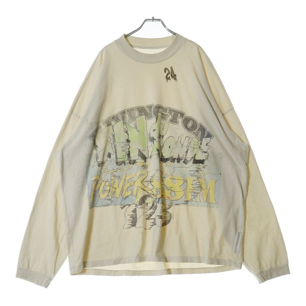 RRR123 Rivington グラフィック長袖カットソー RRR123 RIVINGTON roi Rebis (リヴィントンロイレビス) FIN DU
