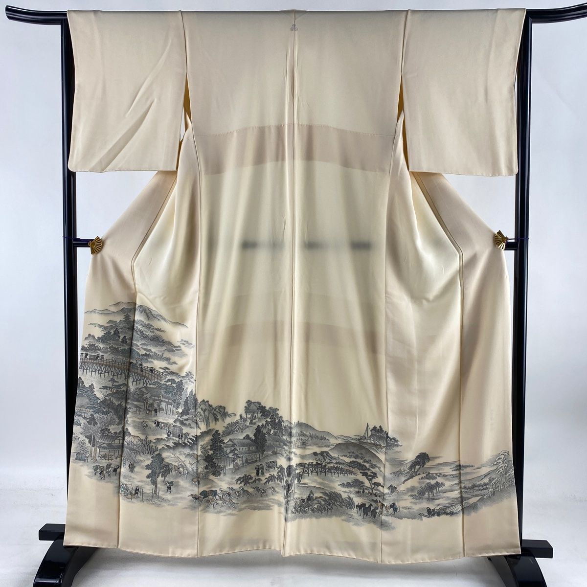 色留袖 美品 秀品 身丈161.5cm 裄丈66cm 正絹 | capacitasalud.com