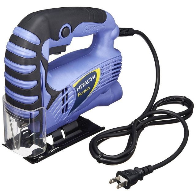 日立工機 HiKOKI ジグソー 木材65mm 軟鋼板6mm AC100V 無段変速タイプ 集じん機接続可 FCJ65V3