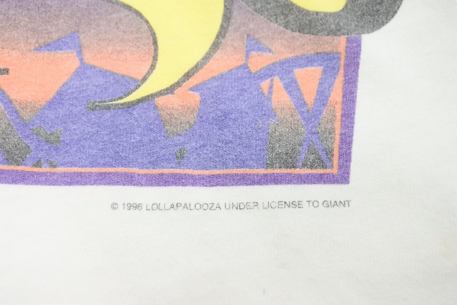 LOLLAPALOOZA ロラパルーザ 90s 1996 ヴィンテージ Tシャツ フェスT バンT ロックT TULTEXボディー Lサイズ 中古  50796