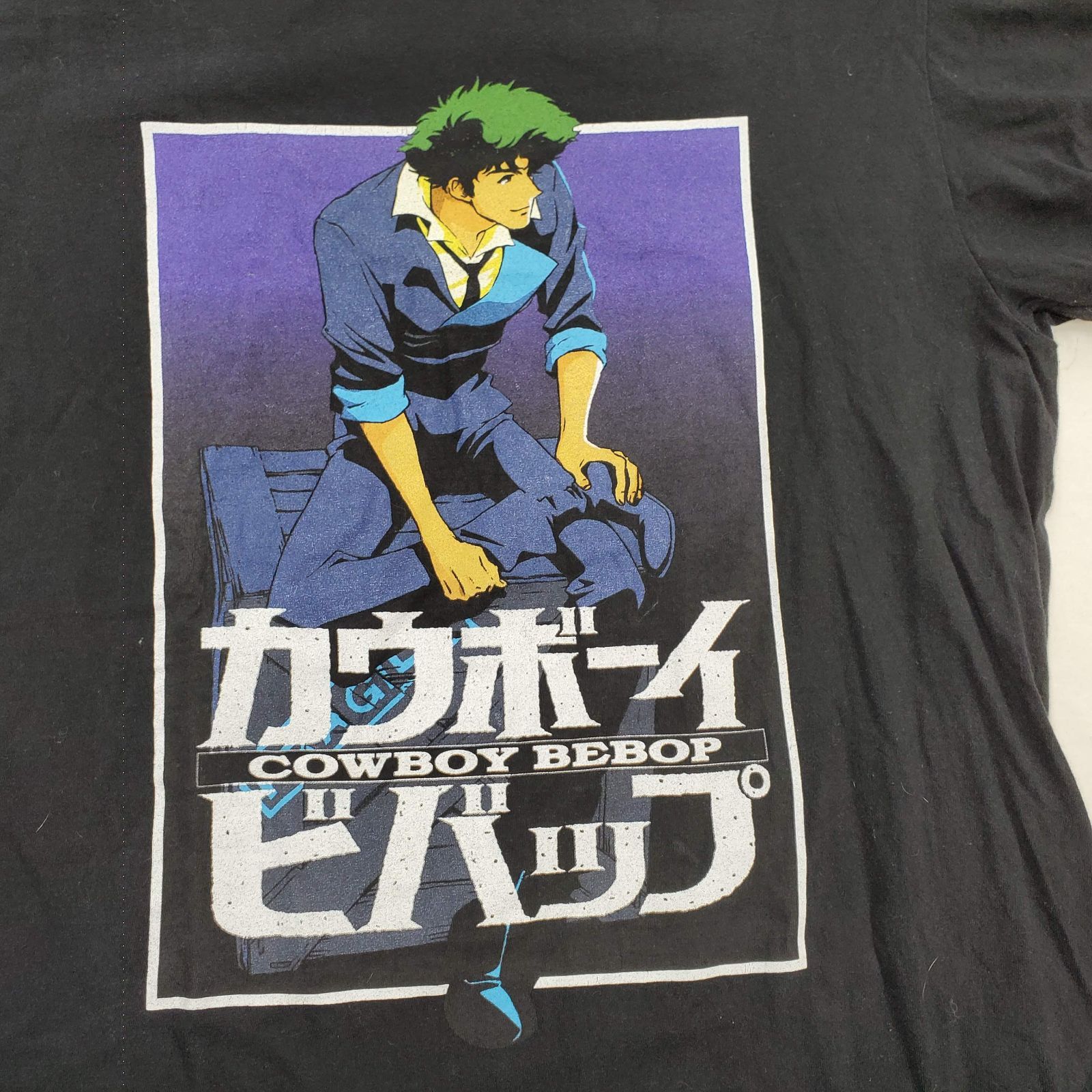 カウボーイビバップ 天国の扉 Tシャツ コスパ スパイク GRAY Mサイズ カウボーイビバップ 天国の扉 Tシャツ コスパ スパイク GRAY M