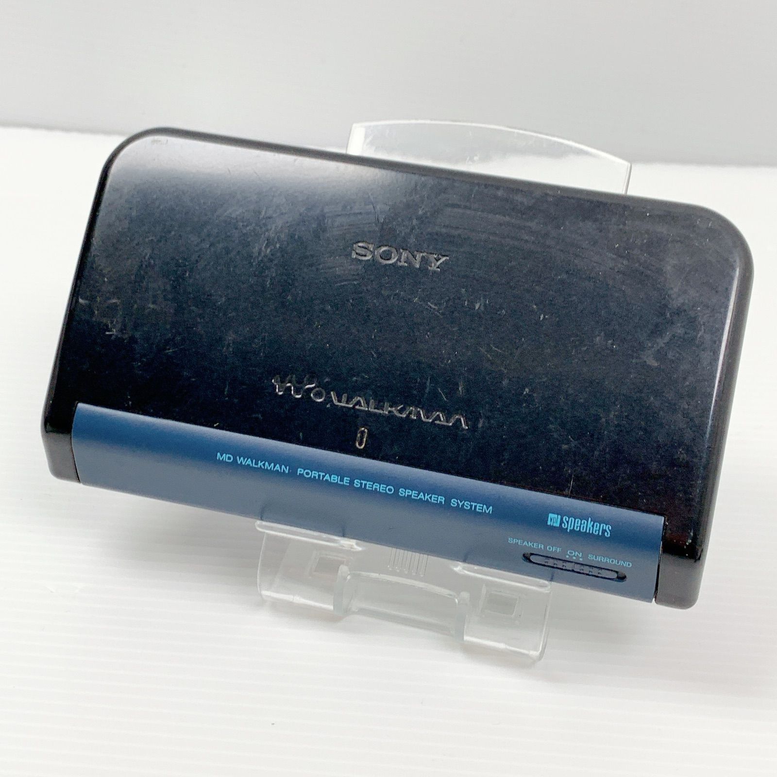 SONY MDウォークマン 純正スピーカー付属 MZ-E810SP 動作確認済 SONY MDウォークマン 純正スピーカー付属 MZ-E810SP RM-MC33EL