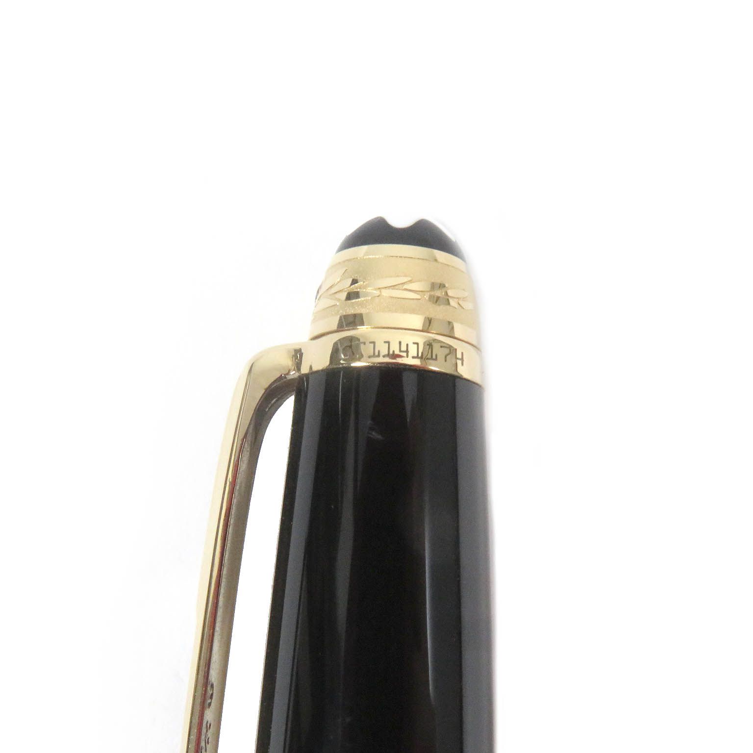 MONTBLANC - 美品□MONTBLANC モンブラン プレシャスレジン サファイア マイスターシュテュック クラシック シグネチャー ユニセフ フォーグッド 二本セット シャープペンシル ボールペン ブラック ゴールド 箱・ケース付き ドイツ製 メンズ 美品□MONTBLANC モンブラン プレシャスレジン サファイア マイ