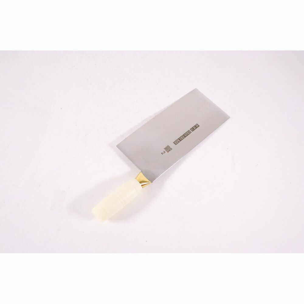 カンダ KF1912W 陳枝記 カラー中華包丁 ホワイト 1点