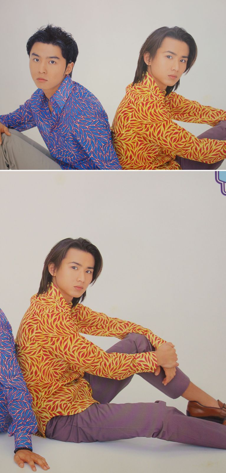 中古】M▽ポスター キンキキッズ KinKi Kids DOMOTO 堂本光一 堂本剛